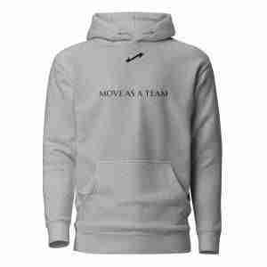 Move as a Team. Never Alone Unisex Hoodie