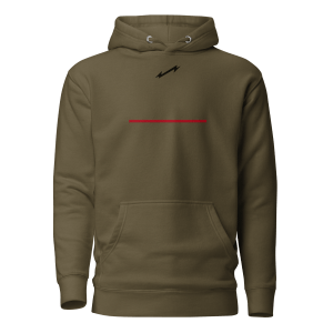 Fire fighter Red Line Unisex Hoodie