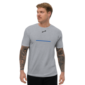 Law Enforcement Blue Line Short Sleeve T-shirt