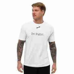 Do Right. Fear No Man. Men's Short Sleeve T-shirt