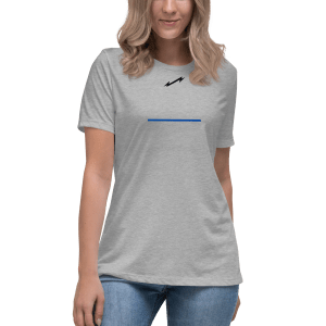 Law Enforcement Blue Line Women's Relaxed T-Shirt
